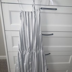 Shein black and white romper